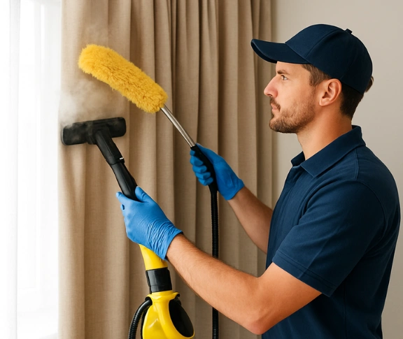 Trusted residential curtain cleaning technician Matty Curtain Cleaning tarneit-vic QLD