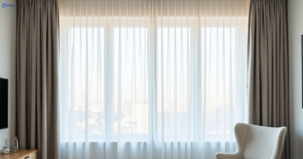 Freshly steam cleaned curtains in tarneit-vic QLD